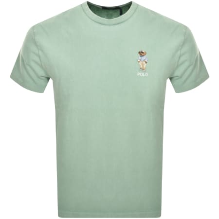 Recommended Product Image for Ralph Lauren Crew Neck Classic Fit T Shirt Green