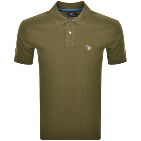 Product Image for Paul Smith Regular Polo T Shirt Green