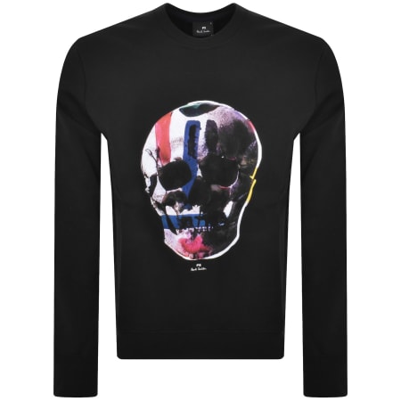 Product Image for Paul Smith Skull Sweatshirt Black