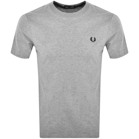 Recommended Product Image for Fred Perry Crew Neck T Shirt Grey