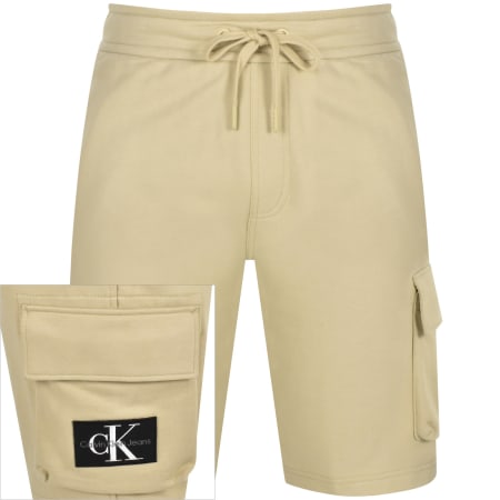 Product Image for Calvin Klein Jeans Badge Shorts Beige