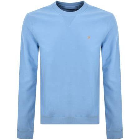 Product Image for Farah Vintage Galli Twill Crew Sweatshirt Blue