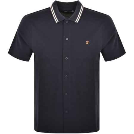 Recommended Product Image for Farah Vintage Polo Shirt Navy