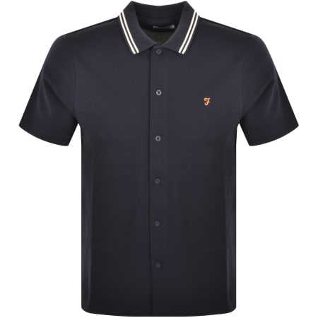 Product Image for Farah Vintage Polo Shirt Navy