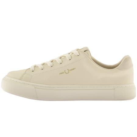 Product Image for Fred Perry B71 Leather Nubuck Trainers Beige