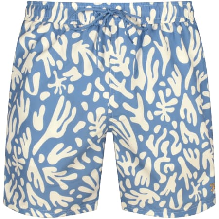 Product Image for Farah Vintage Colbert Reef Swim Shorts Blue