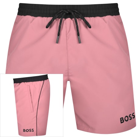 Recommended Product Image for BOSS Starfish Swim Shorts Pink