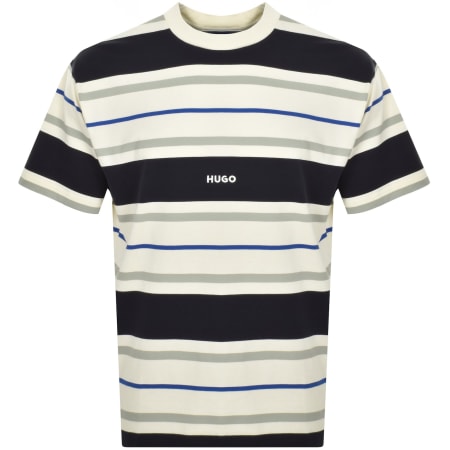 Product Image for HUGO Blue Nariles T Shirt Cream