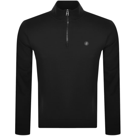 Recommended Product Image for BOSS C Stimmann Half Zip Sweatshirt Black