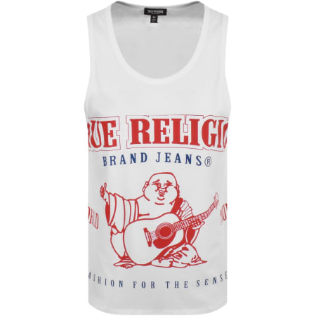 Product Image for True Religion Logo Vest White