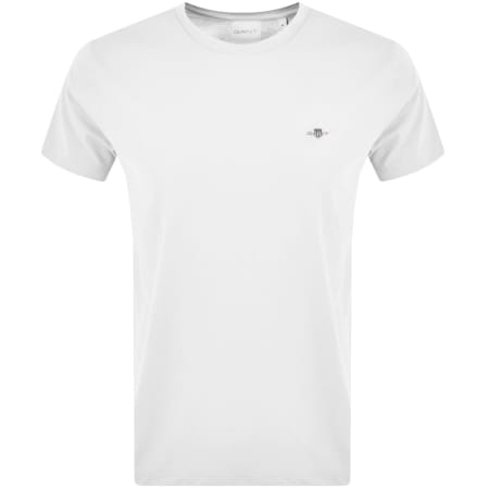 Product Image for Gant Original Regular Shield T Shirt White