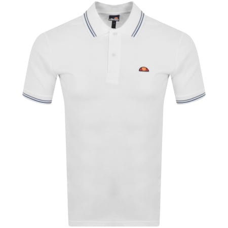 Product Image for Ellesse Rooks Short Sleeve Polo T Shirt White