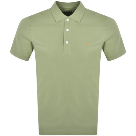 Product Image for Farah Vintage Blanes Polo T Shirt Green