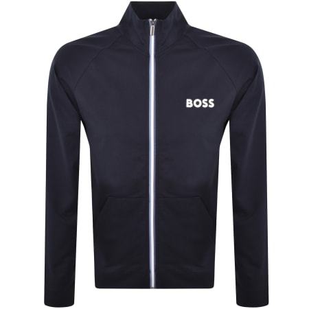 Product Image for BOSS Authentic Full Zip Sweatshirt Navy