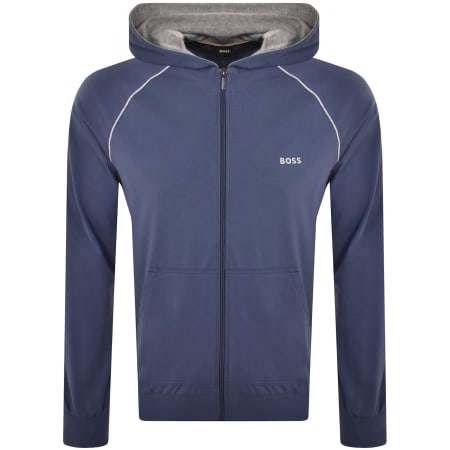 Product Image for BOSS Mix And Match Full Zip Hoodie Blue