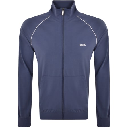 Product Image for BOSS Full Zip Sweatshirt Blue