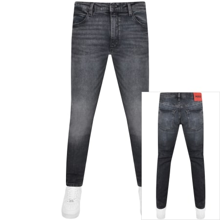 Product Image for HUGO 734 Extra Slim Jeans Charcoal Grey