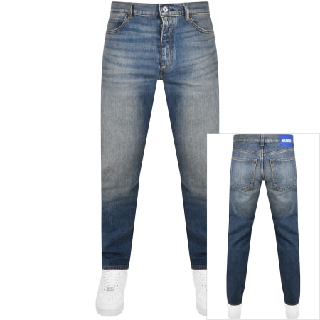 Product Image for HUGO Blue Brody Tapered Jeans Medium Wash Blue