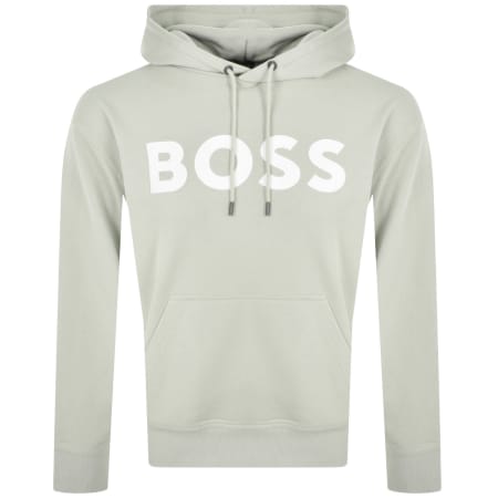 Recommended Product Image for BOSS We Basic Logo Hoodie Beige