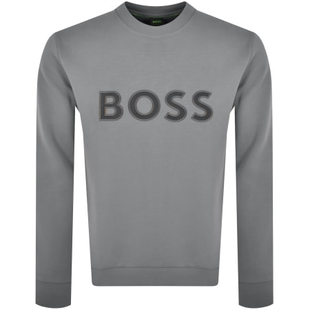 Recommended Product Image for BOSS Salbo 1 Sweatshirt Grey