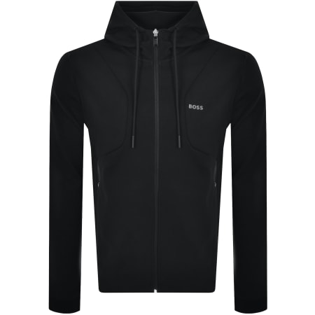 Product Image for BOSS Saggy 1 Full Zip Hoodie Black