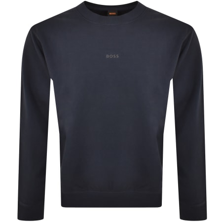 Product Image for BOSS Wefade Sweatshirt Navy