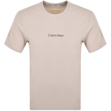 Product Image for Calvin Klein Crew Neck Lounge T Shirt Beige