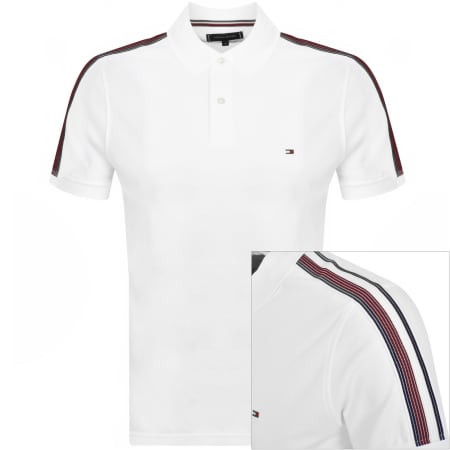 Product Image for Tommy Hilfiger Shadow Polo T Shirt White