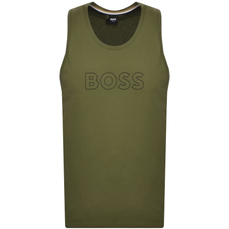 Recommended Product Image for BOSS Beach Tank Top Green