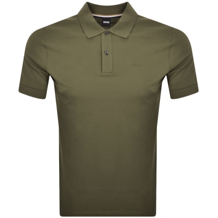Product Image for BOSS Pallas Polo T Shirt Green