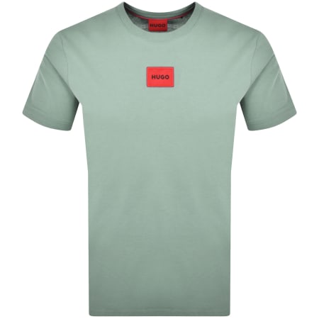 Recommended Product Image for HUGO Diragolino212 T Shirt Grey