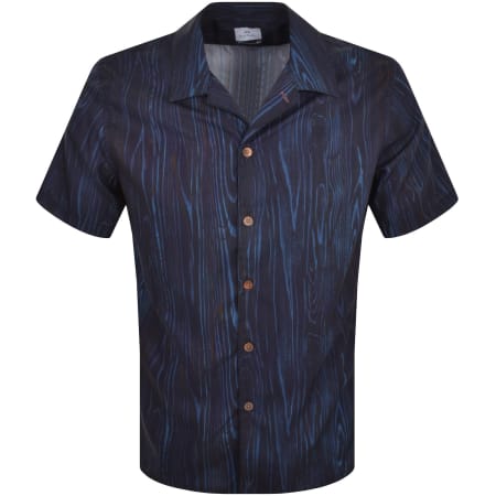Product Image for Paul Smith Casual Fit Short Sleeved Shirt Navy