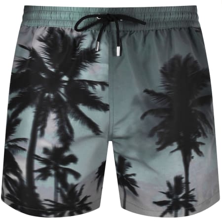 Product Image for Paul Smith Dusk Palm Swim Shorts Grey
