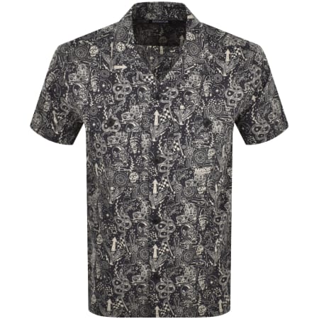 Recommended Product Image for Barbour International Short Sleeve Shirt Navy