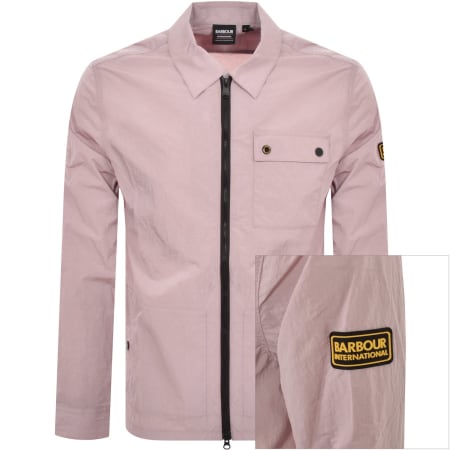 Product Image for Barbour International Inlet Overshirt Pink