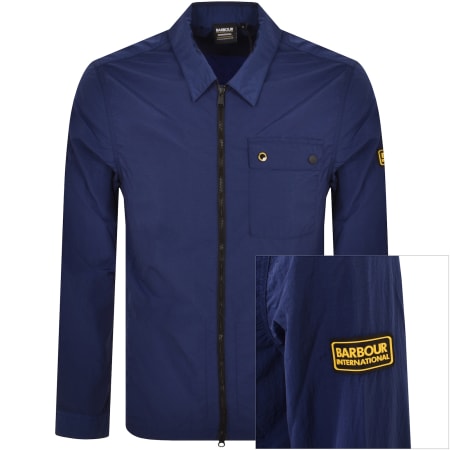 Product Image for Barbour International Inlet Overshirt Navy