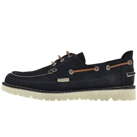 Product Image for Barbour Mousa Suede Boat Shoes Navy