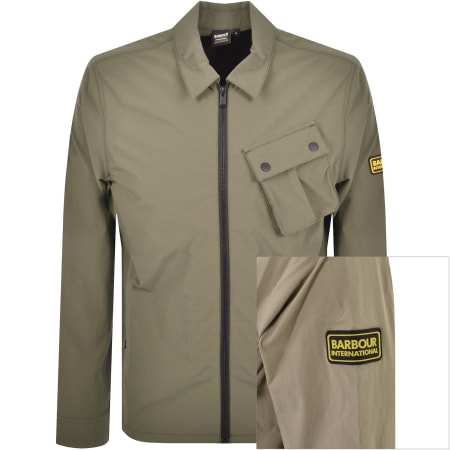 Product Image for Barbour International Gate Overshirt Beige