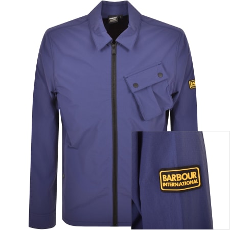 Product Image for Barbour International Gate Overshirt Navy