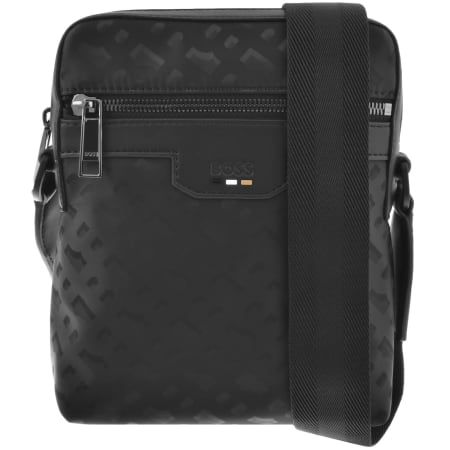 Product Image for BOSS Trystan Zip Bag Black