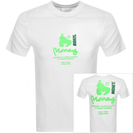 Product Image for Money Logo T Shirt White