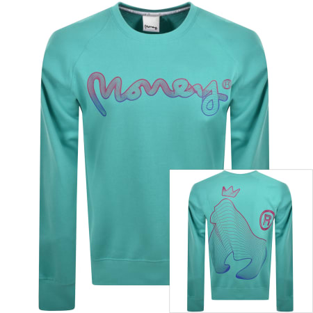 Recommended Product Image for Money Flow Wave Fade Sweatshirt Teal