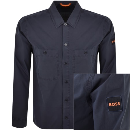 Recommended Product Image for BOSS Locky 2 Overshirt Navy