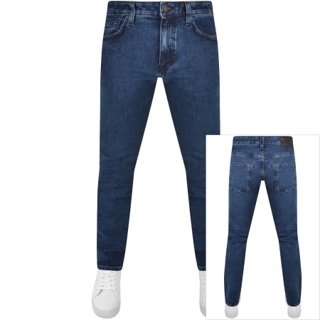 Recommended Product Image for BOSS Delaware Orbit Dark Wash Jeans Blue