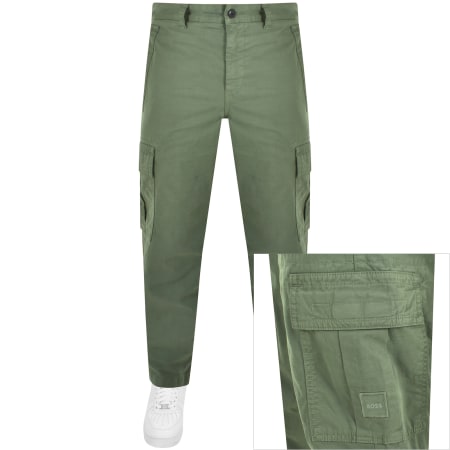 Product Image for BOSS Sisla 7 Cargo Trousers Green