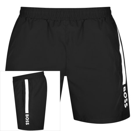 Product Image for BOSS Dolphin Swim Shorts Black
