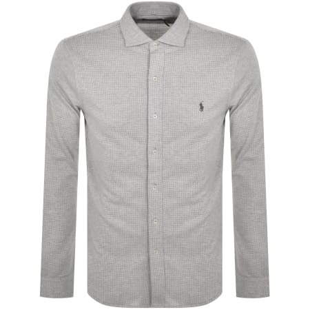 Recommended Product Image for Ralph Lauren Long Sleeve Shirt Grey