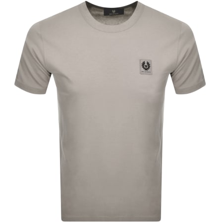 Product Image for Belstaff Short Sleeve Logo T Shirt Grey