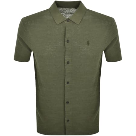 Recommended Product Image for Ralph Lauren Short Sleeve Polo Shirt Green