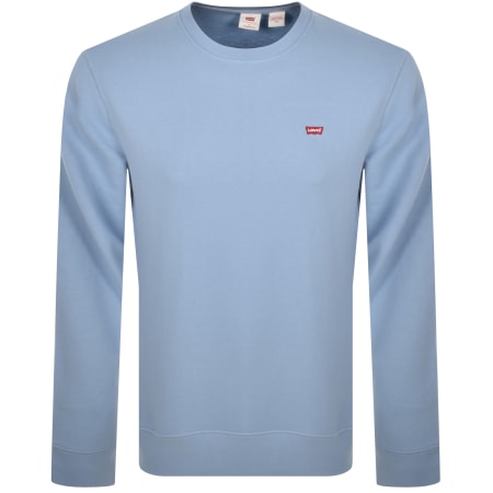 Product Image for Levis Original Crew Neck Sweatshirt Blue